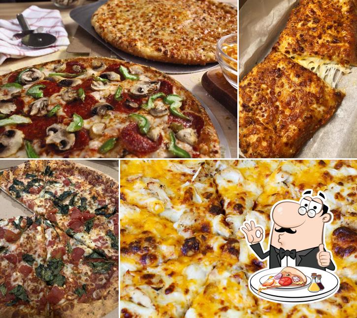 Try out various kinds of pizza