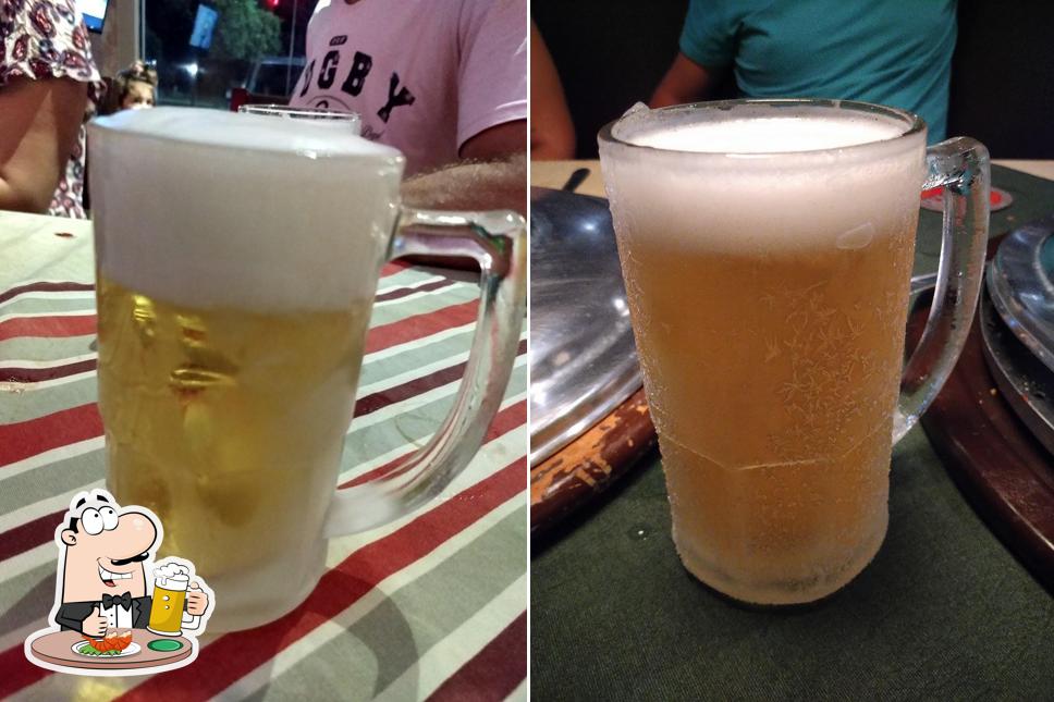 Gullas Pizzaria offerece uma variedade de cervejas