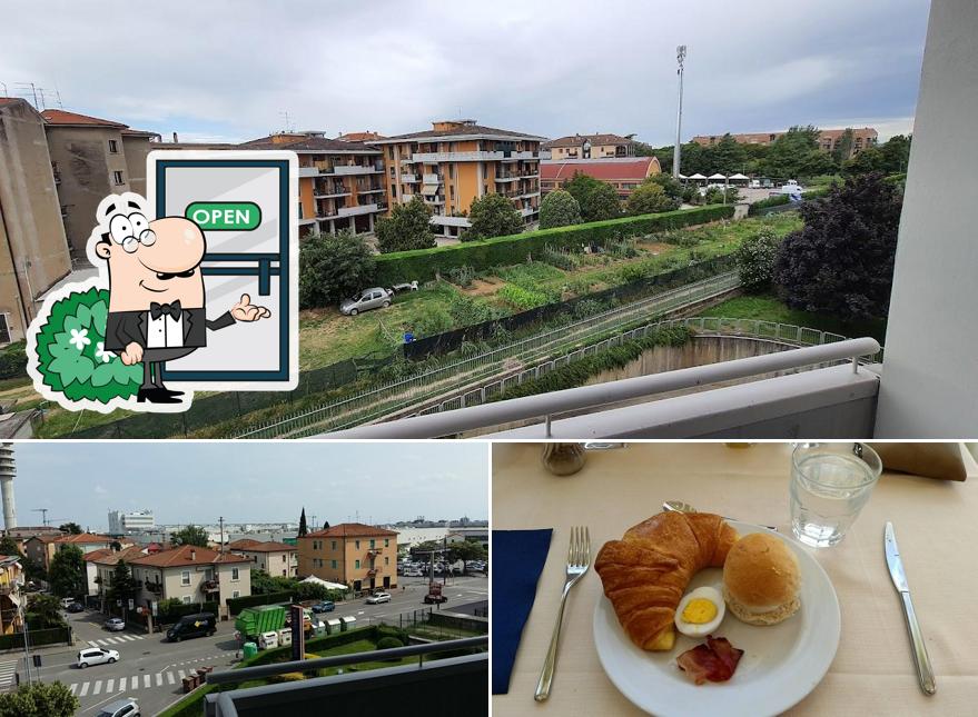 La immagine di esterno e cibo da Best Western Hotel Fiera Verona