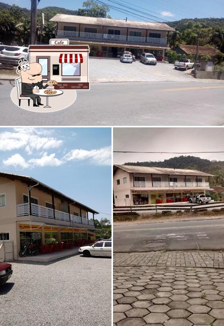 O exterior do Dogão do Rony