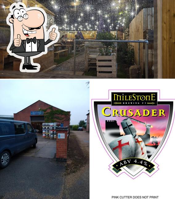 Look at the pic of Milestone Brewery & Tap