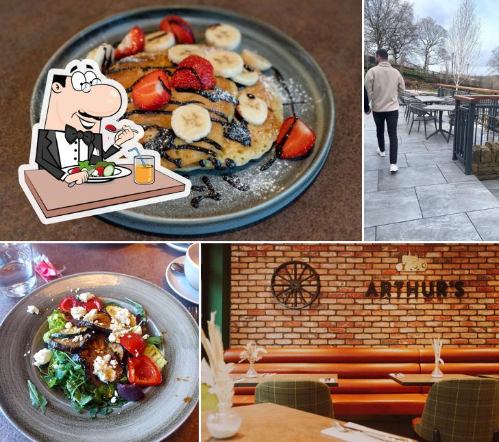 Arthur's Cafe in Mirfield Restaurant menu and reviews