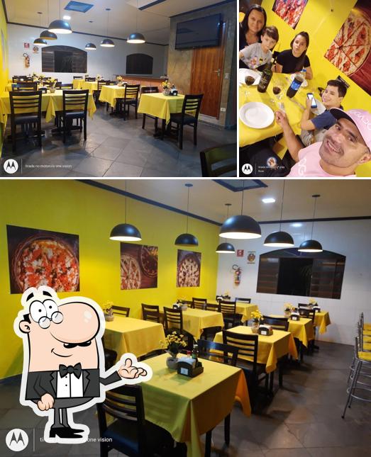 O interior do Don Marconni Pizzaria