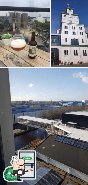 Las fotografías de exterior y cerveza en P'rooflokaal