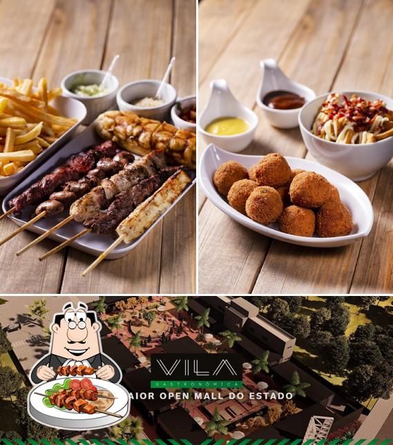 Entre diversos coisas, comida e exterior podem ser encontrados a Wila Gastronômica