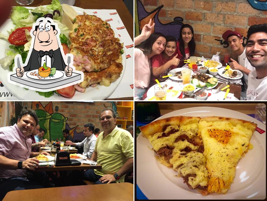 Platos en Super Grill