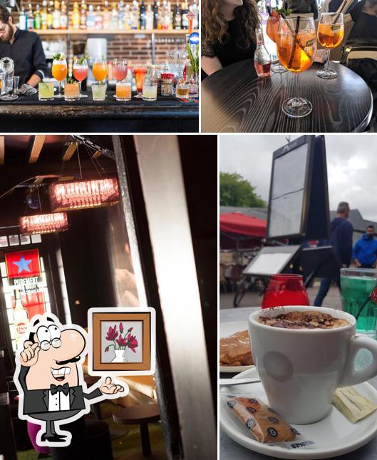 L'intérieur de Euro Café