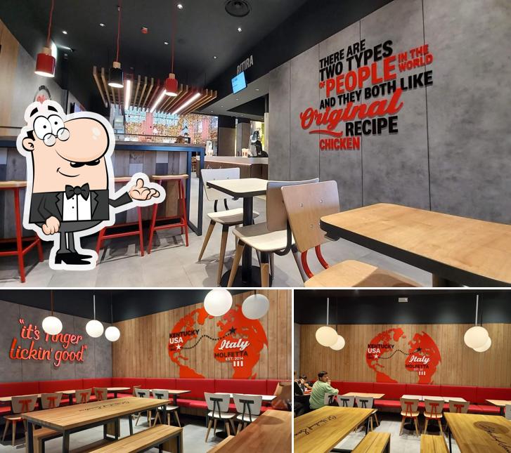 L'intérieur de KFC