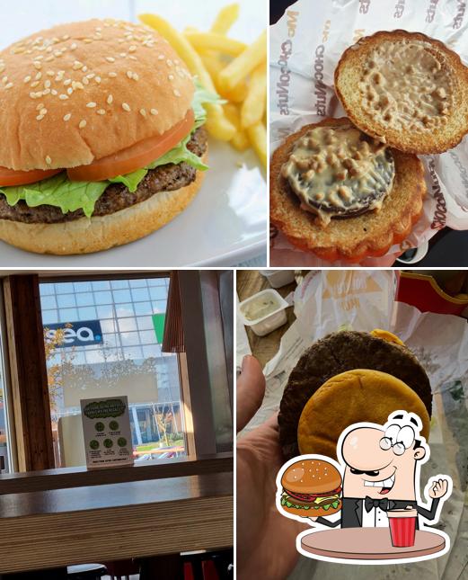 Essayez un hamburger à McDonald's