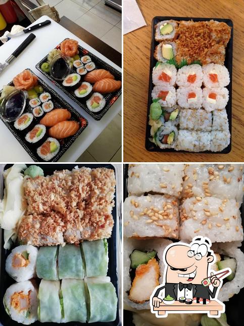 Choisissez de nombreuses options de sushi