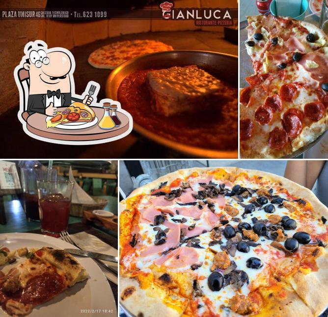 Try out pizza at Gianluca Ristorante Pizzeria