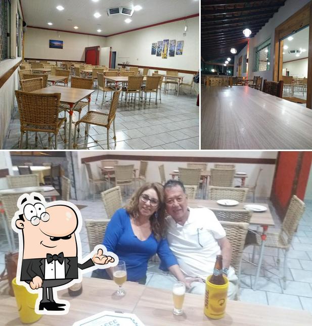 O interior do Pizzaria O Pizzaiollo