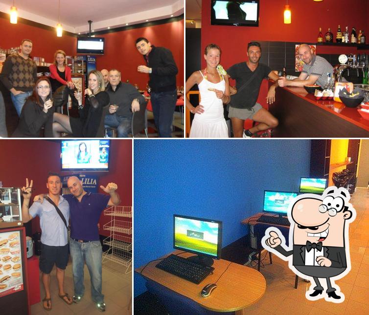 Gli interni di Slot Bar All In