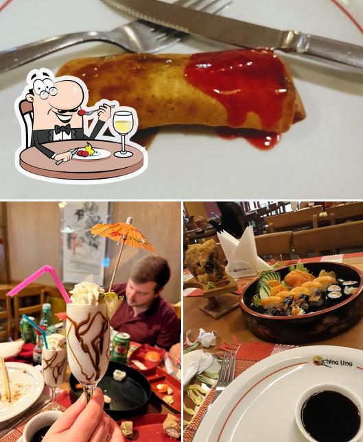 Comida em Restaurante Ching Ling