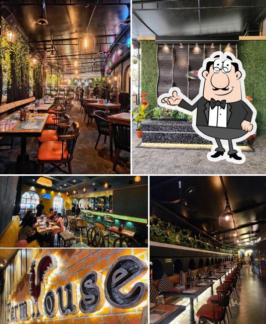 The interior of Farmhouse Palladium Rest-O-Bar