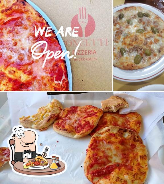 Scegli tra le molte varianti di pizza