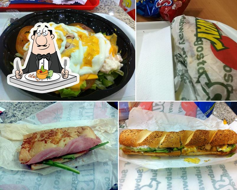 Comida em Subway