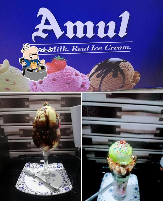 Food at Amul Parlour Palakkad