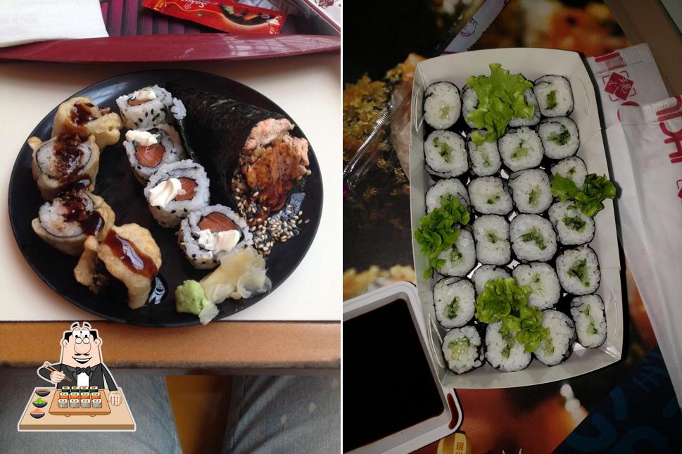 No Gendai, você pode pedir sushi