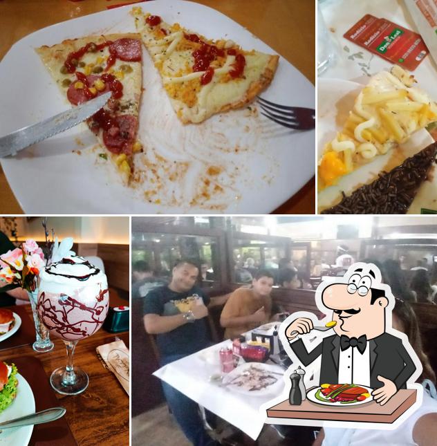 Comida em Pizzaria Don Leal