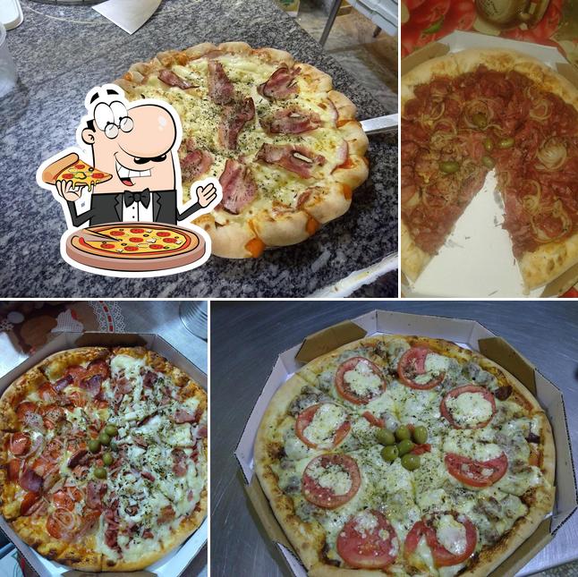 Escolha pizza no Pizzaria Ki Pizza!