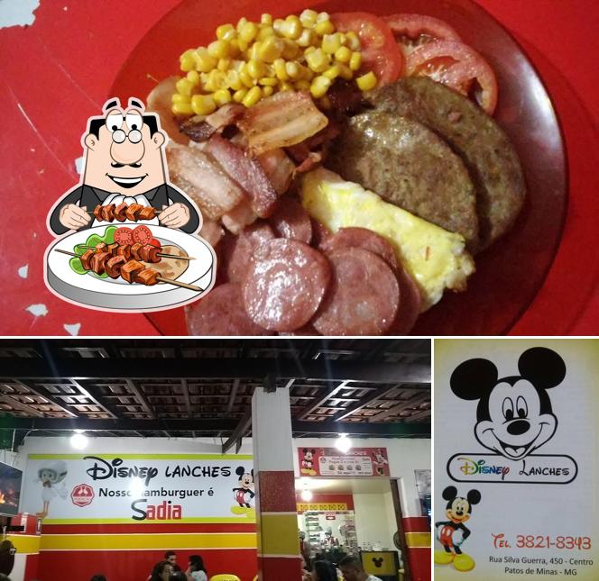 Comida em Disney Lanches