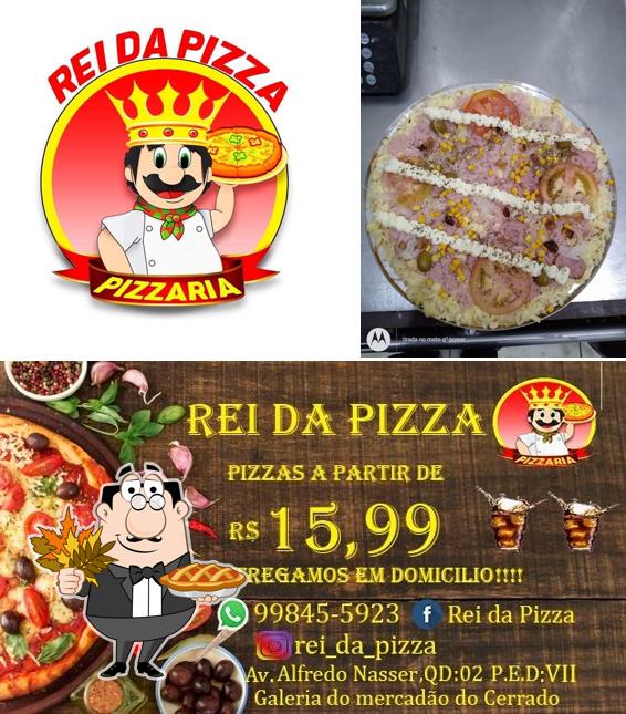 Look at the photo of Rei da Pizza