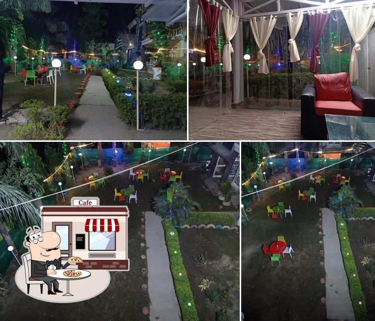 The exterior of Bule heaven restaurant