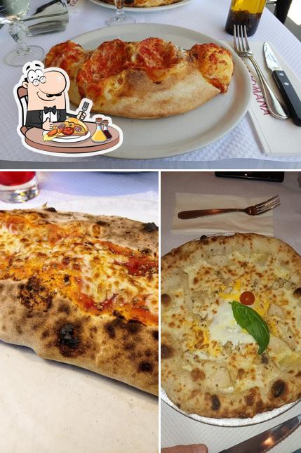 Choisissez des pizzas à Dolce Romana