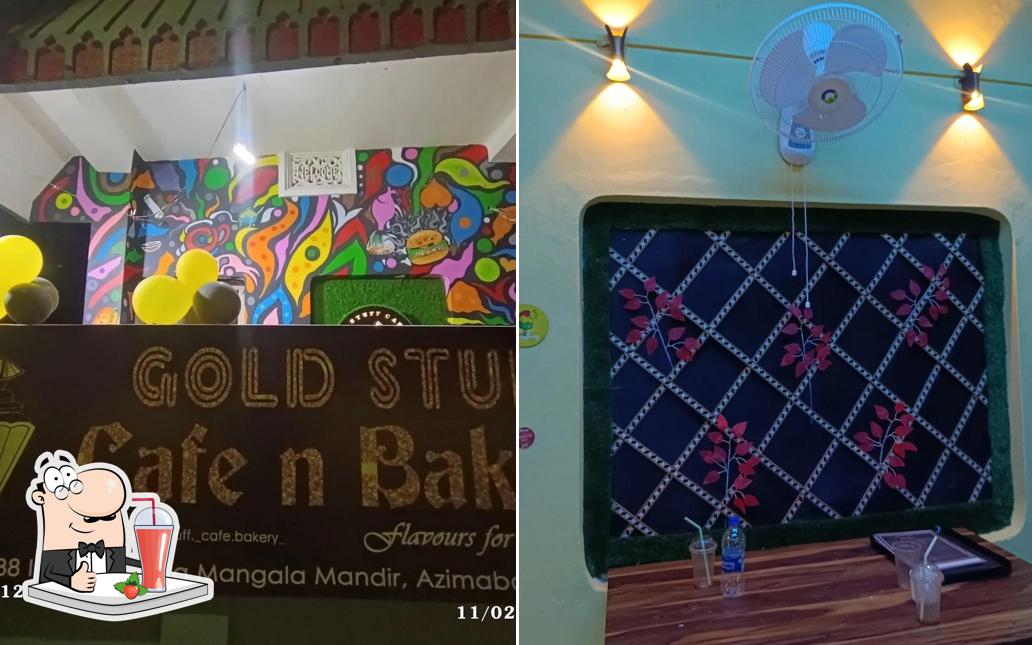 Enjoy a beverage at GOLD STUFF CAFE N BAKERY