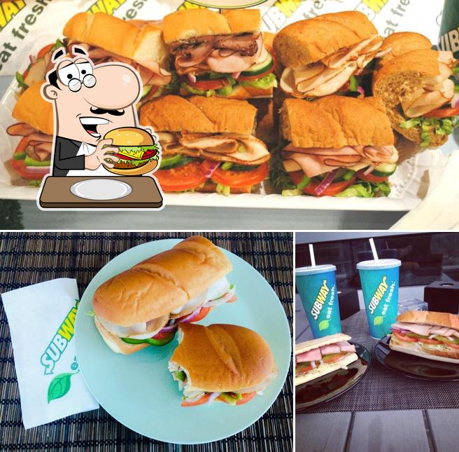 Essayez un hamburger à Subway