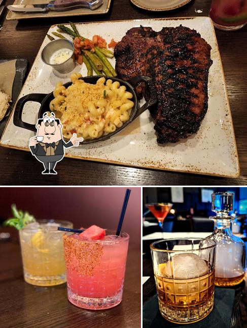 Enjoy a beverage at J. Gilbert's Wood-Fired Steaks & Seafood Omaha