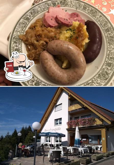Comida en Berggasthaus Braunbergstüble