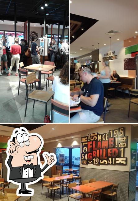 L'intérieur de Burger King Amiens Sud