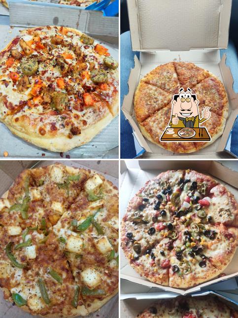 Order pizza at Domino's Pizza