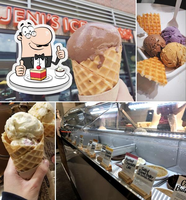 Jeni's Splendid Ice Creams sirve numerosos postres
