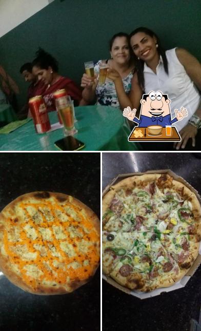 O Pizzaria Oli se destaca pelo comida e cerveja