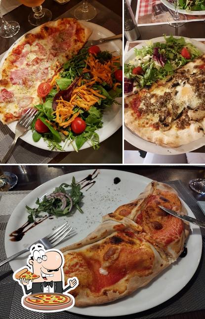 Choisissez des pizzas à Pizzeria Vittorino