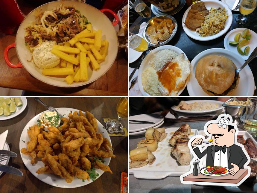 Comida em Boteco da Garrafa