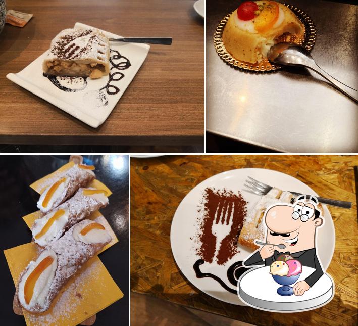 Café Gaston propone un'ampia varietà di dessert