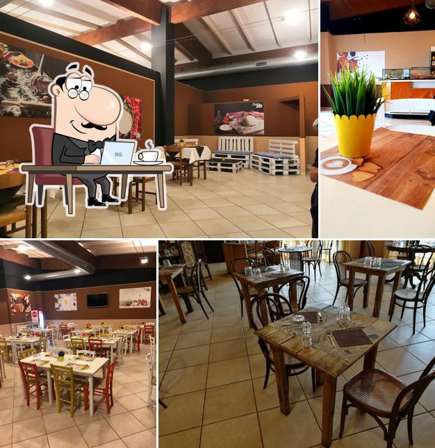 Gli interni di Civico 108 Food & Drink