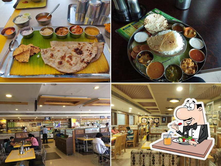Take a look at the picture displaying food and interior at Adyar Ananda Bhavan - A2B
