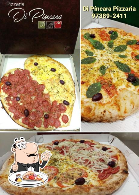 Experimente pizza no Di Píncara Pizzaria e Restaurante