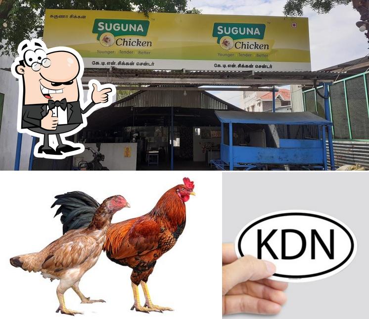 Look at the picture of K.D.N Chicken Center