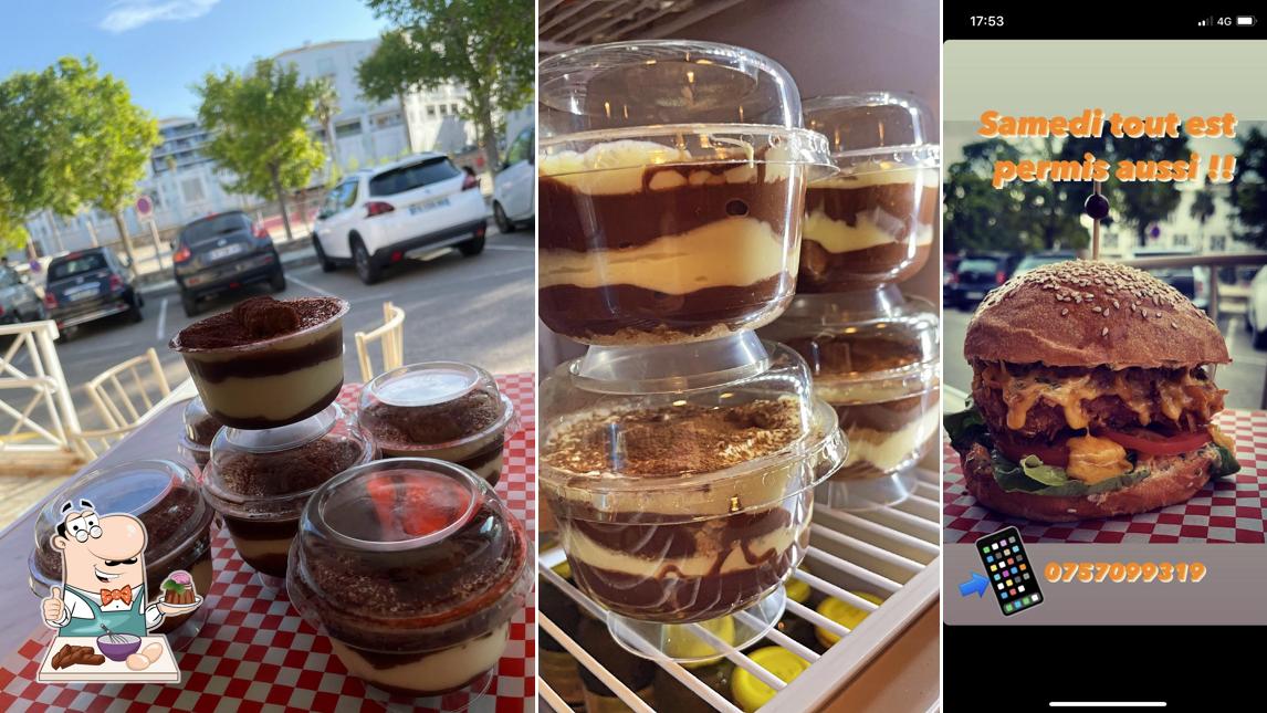 L’incontru burgers propose une éventail de desserts