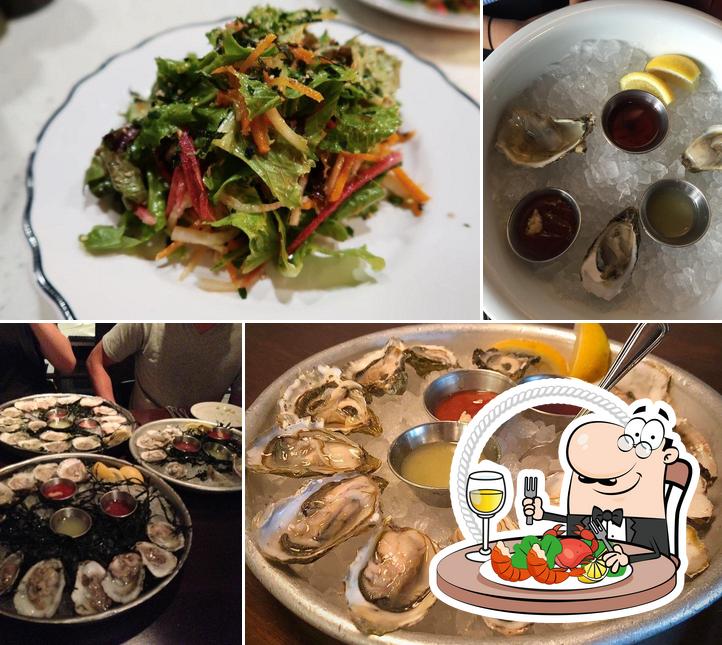 Try out seafood at The River Oyster Bar