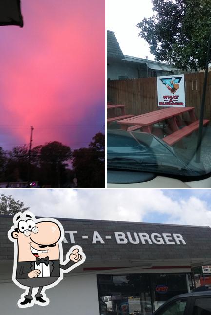The exterior of What-A-Burger