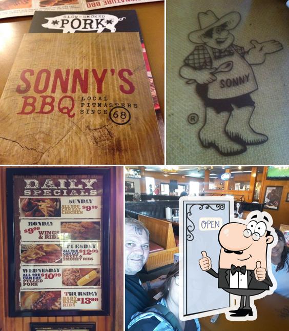 Здесь можно посмотреть изображение барбекю "Sonny's BBQ"