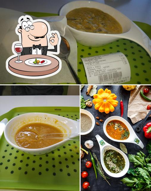 Еда в "Easy Soup"