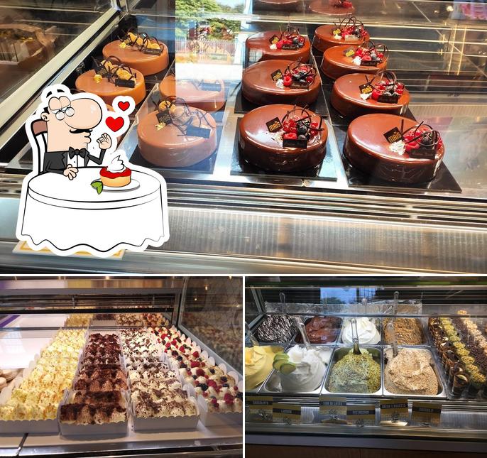 Maìs - Pasticceria Gelateria Caffetteria offre une éventail de desserts